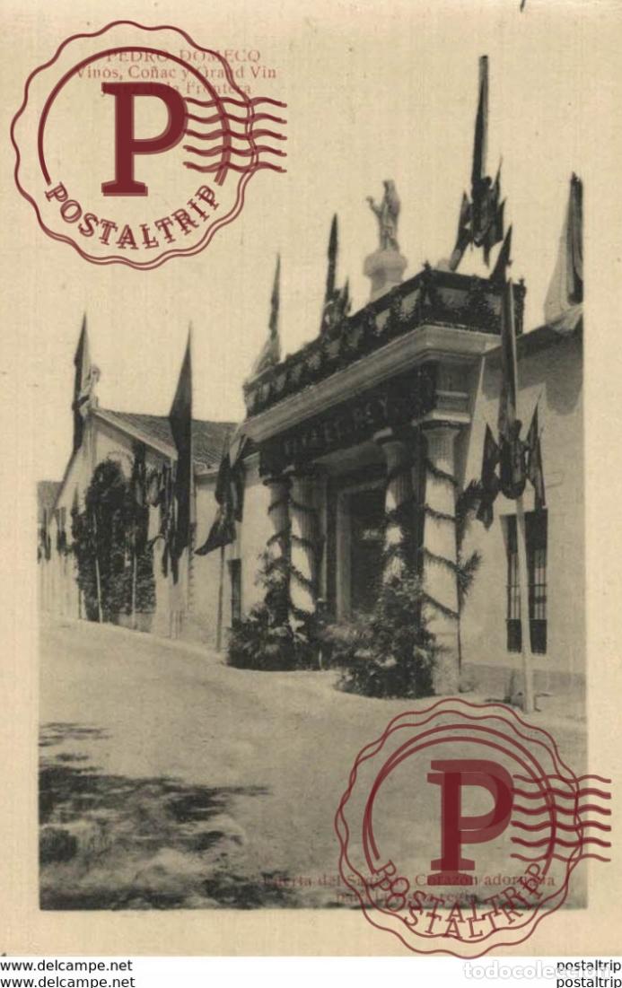 Postales: PEDRO DOMECO: VINOS, CO&Ntilde;AC Y GRAND VIN. JEREZ DE LA FRONTERA. C&Aacute;DIZ ANDALUC&Iacute;A ESPA&Ntilde;A ESPAGNE