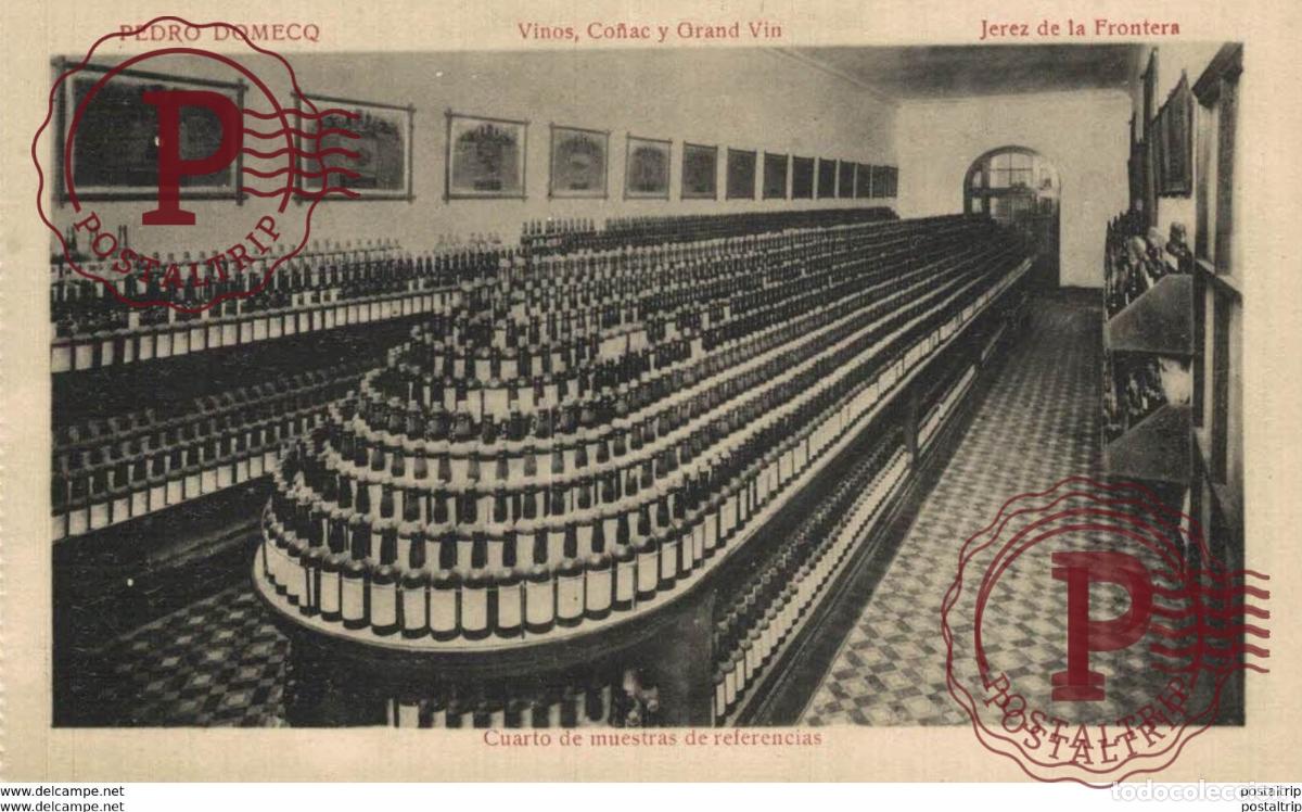 Postales: PEDRO DOMECO- JEREZ DE LA FRONTERA- CUARTO DE MUESTRAS DE REFERENCIAS . C&Aacute;DIZ ANDALUC&Iacute;A ESPA&Ntilde;A ESPAG