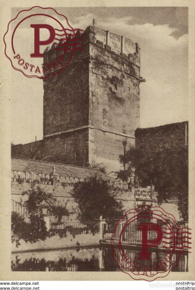 Cartoline: C&Oacute;RDOBA- EL LEGENDARIO TORRE&Oacute;N DEL ALC&Aacute;ZAR, DANDO VISTAS AL JARD&Iacute;N QUE TOMA SU NOMBRE. C&Oacute;RDOBA ANDAL
