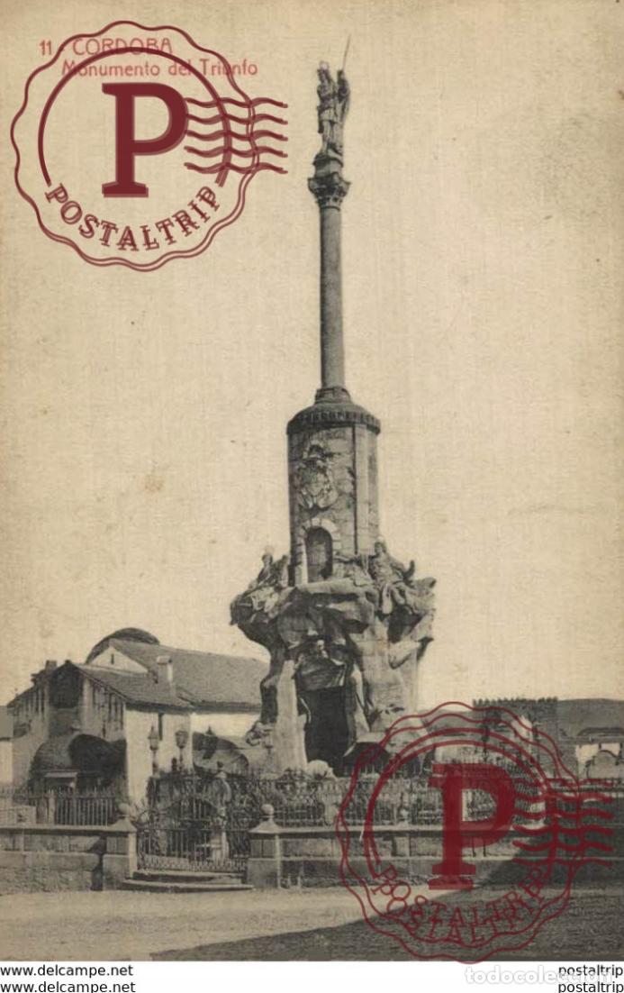 Postales: C&Oacute;RDOBA- MONUMENTO DEL TRIUNFO . C&Oacute;RDOBA ANDALUC&Iacute;A ESPA&Ntilde;A ESPAGNE
