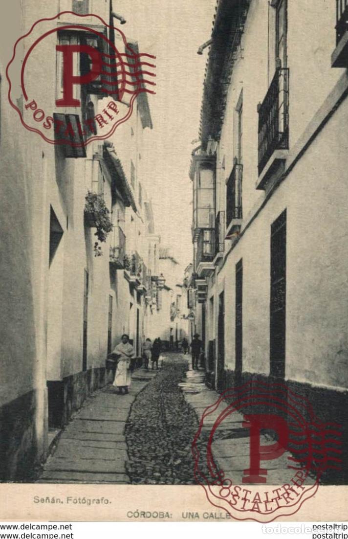 Postales: C&Oacute;RDOBA- UNA CALLE SE&Ntilde;&Aacute;N FOT&Oacute;GRAFO. C&Oacute;RDOBA ANDALUC&Iacute;A ESPA&Ntilde;A ESPAGNE