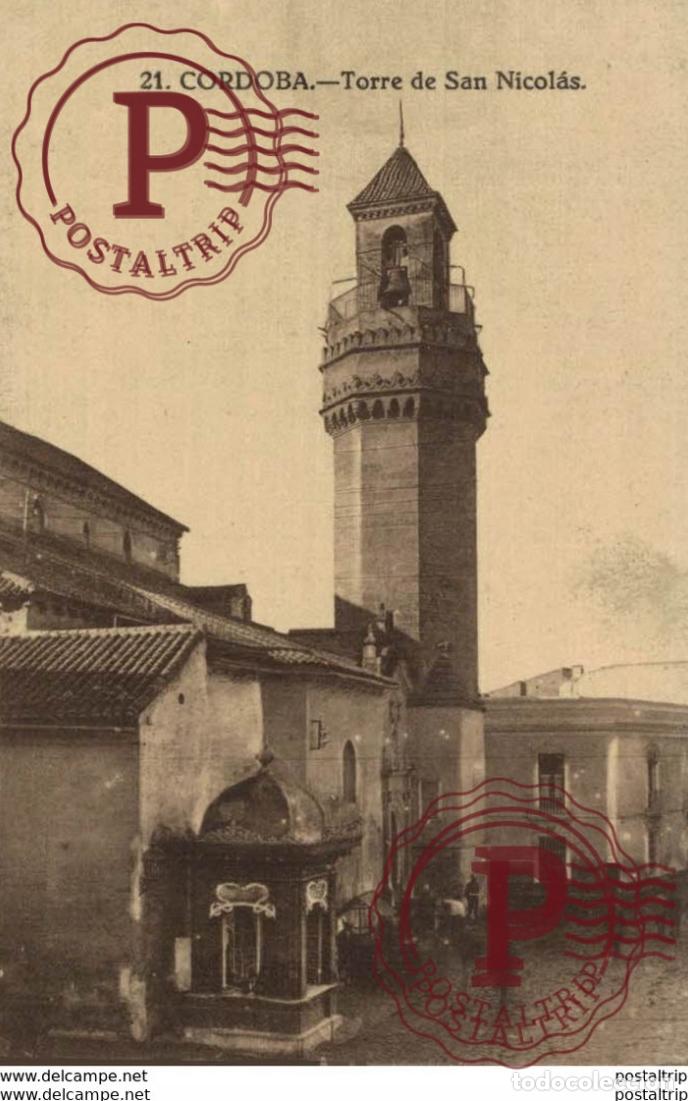 Cartoline: C&Oacute;RDOBA- TORRE DE SAN NICOL&Aacute;S. C&Oacute;RDOBA ANDALUC&Iacute;A ESPA&Ntilde;A ESPAGNE