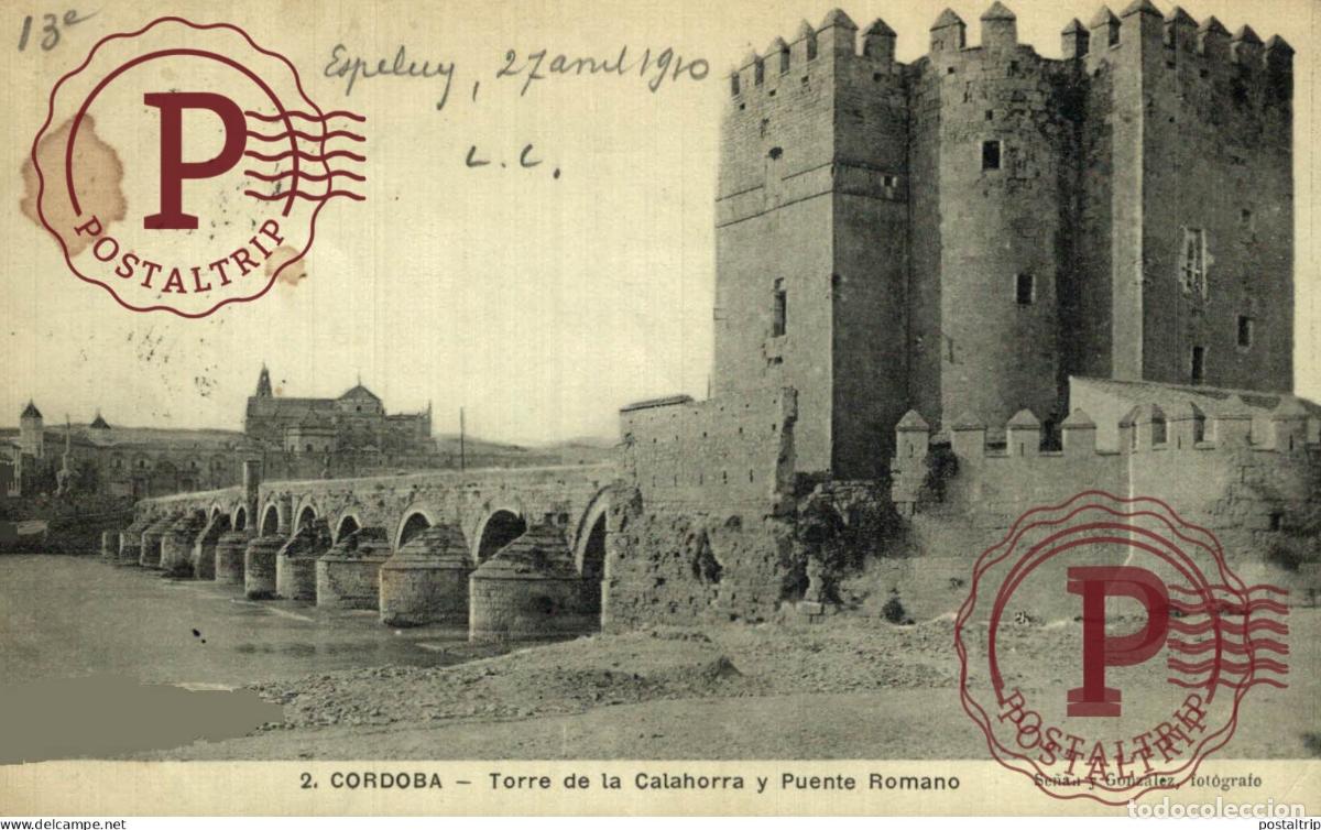 Cartoline: CORDOBA. TORRE DE CALAHORRA Y PUENTE ROMANO.