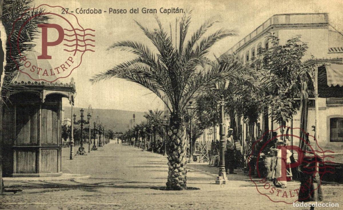 Cartoline: CORDOBA. PASEO DEL GRAN CAPITAN