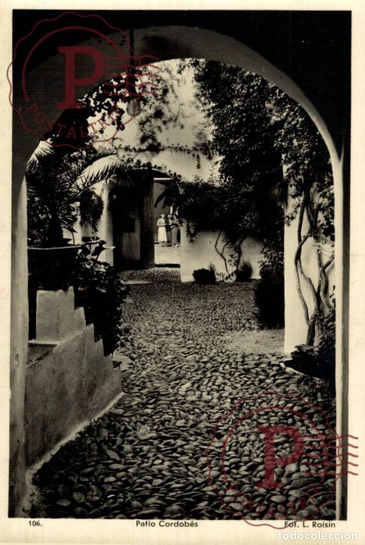 Postcards: CORDOBA. Patio Cordob&eacute;s. ANDALUC&Iacute;A ESPA&Ntilde;A ESPAGNE