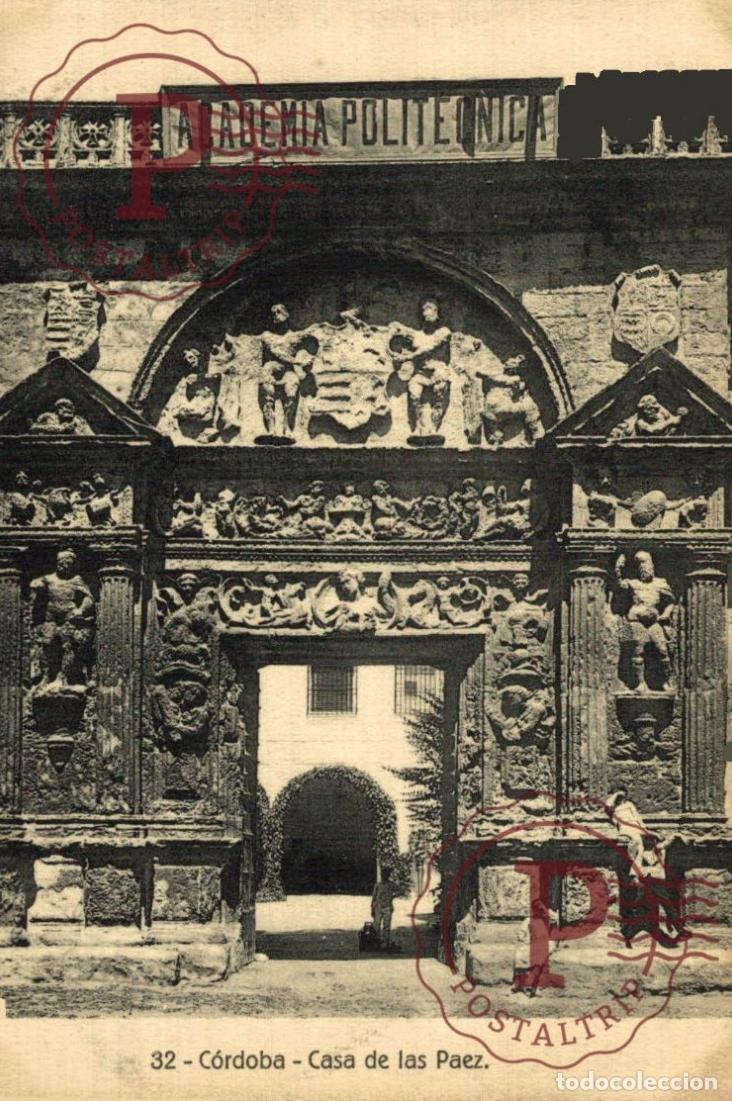 Postales: C&Oacute;RDOBA. Casa De Las Paez. ANDALUC&Iacute;A ESPA&Ntilde;A ESPAGNE