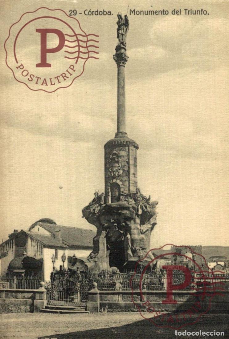 Postales: C&Oacute;RDOBA. Monumento Del Triunfo. ANDALUC&Iacute;A ESPA&Ntilde;A ESPAGNE