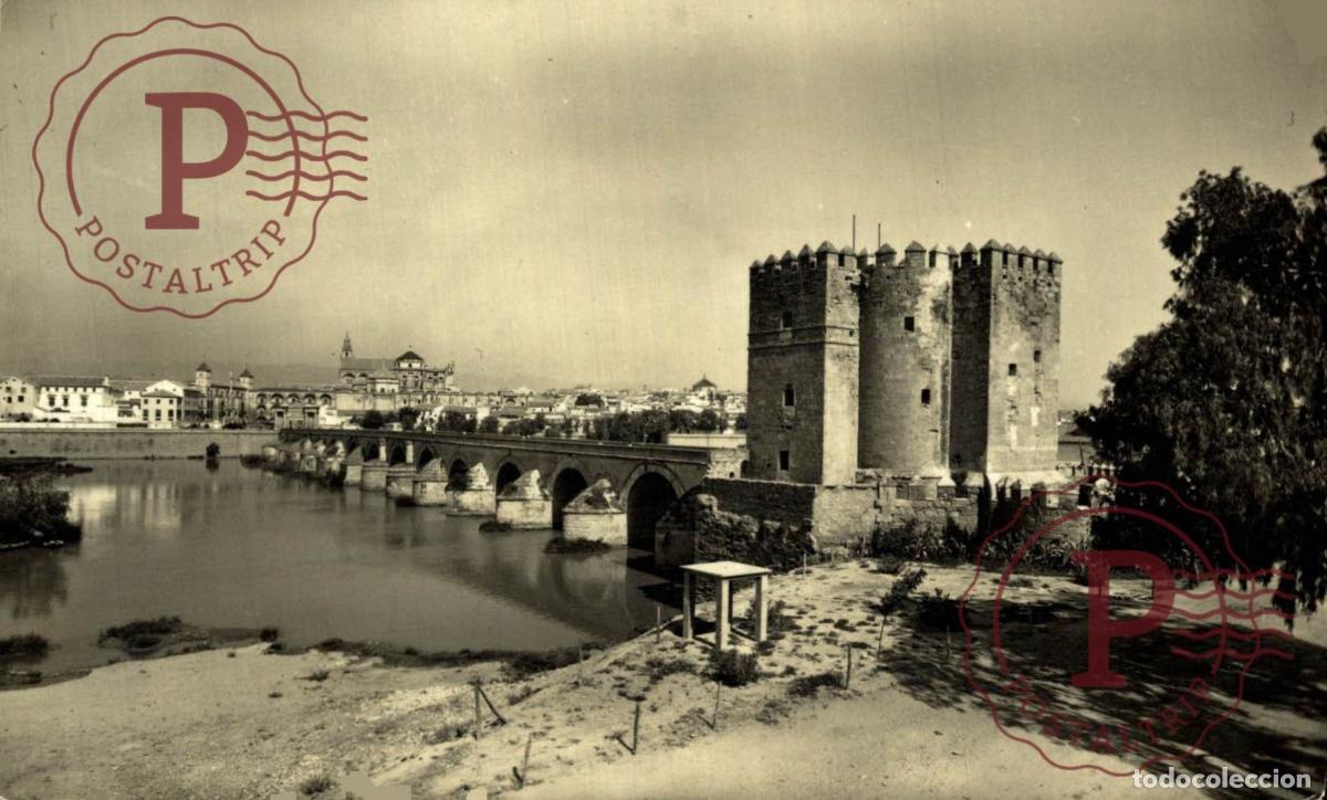 Postales: C&Oacute;RDOBA. Vista Puente Romano Y Fondo Mezquita. ANDALUC&Iacute;A ESPA&Ntilde;A ESPAGNE