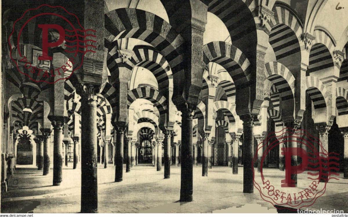 Postcards: C&Oacute;RDOBA PRIMITIVA MEZQUITA DE ABD-ER-RAHMAN L. ROISIN FOTO ANDALUC&Iacute;A ESPA&Ntilde;A ESPAGNE