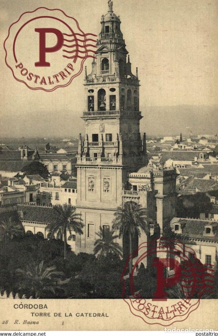 Postcards: C&Oacute;RDOBA TORRE DE LA CATEDRAL ANDALUC&Iacute;A ESPA&Ntilde;A ESPAGNE
