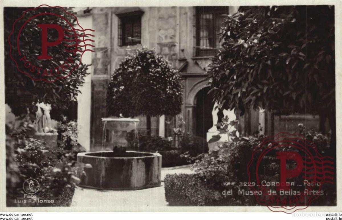 Postcards: C&Oacute;RDOBA- PATIO DEL MUSEO DE BELLAS ARTES. C&Oacute;RDOBA ANDALUCIA ESPA&Ntilde;A ESPAGNE
