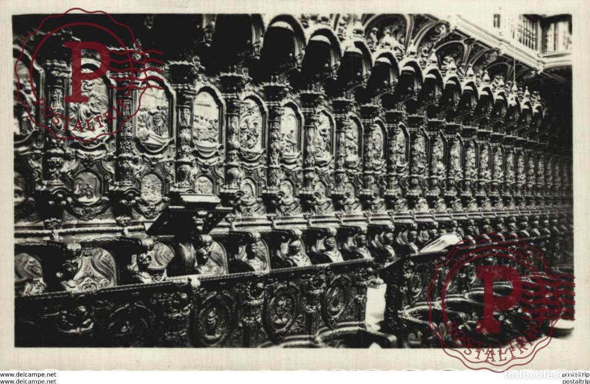 Postales: C&Oacute;RDOBA- DETALLE DEL CORO DE LA CATEDRAL. C&Oacute;RDOBA ANDALUCIA ESPA&Ntilde;A ESPAGNE
