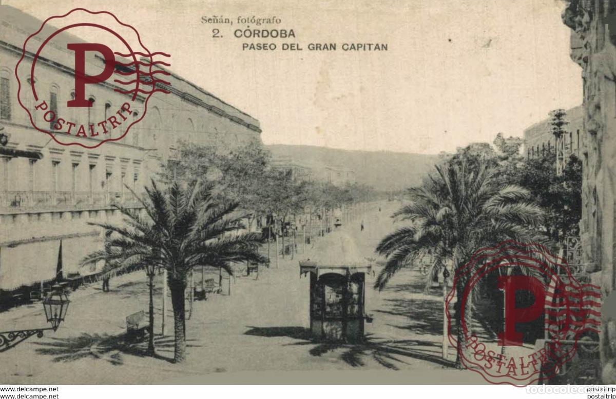 Postales: C&Oacute;RDOBA- PASEO DEL GRAN CAPITAN. C&Oacute;RDOBA ANDALUCIA ESPA&Ntilde;A ESPAGNE