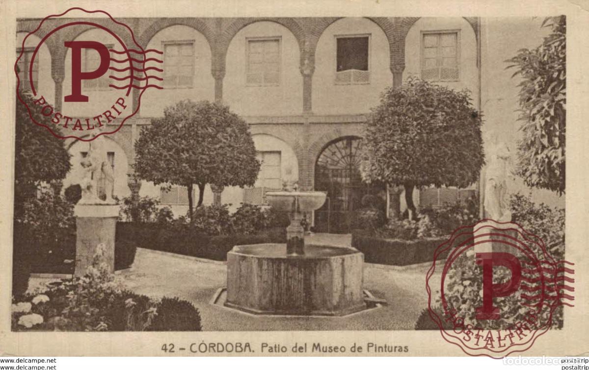 Postales: C&Oacute;RDOBA- PATIO DEL MUSEO DE PINTURAS. C&Oacute;RDOBA ANDALUCIA ESPA&Ntilde;A ESPAGNE