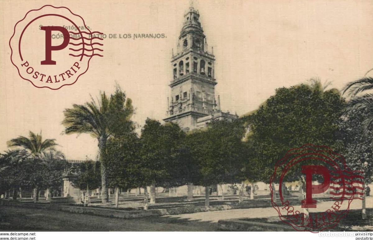 Postales: C&Oacute;RDOBA- PATIO DE LOS NARANJOS SE&Ntilde;&Aacute;N, FOTOGRAF&Iacute;A. C&Oacute;RDOBA ANDALUC&Iacute;A ESPA&Ntilde;A ESPAGNE