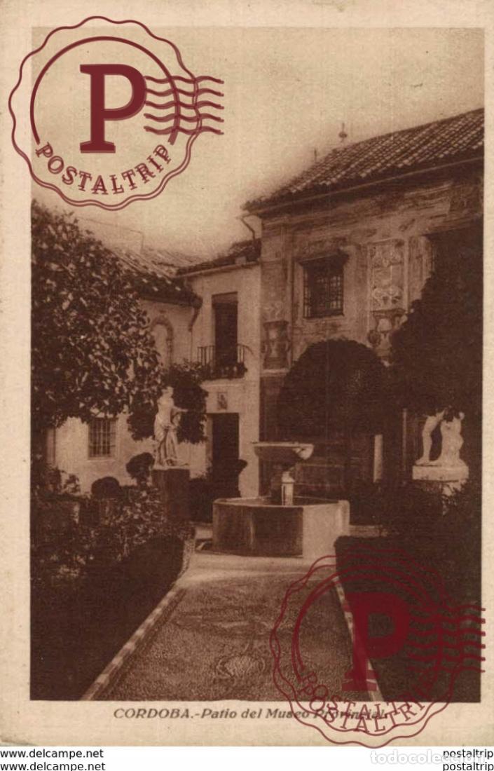 Postales: C&Oacute;RDOBA- PATIO DEL MUSEO PROVINCIAL. C&Oacute;RDOBA ANDALUC&Iacute;A ESPA&Ntilde;A ESPAGNE