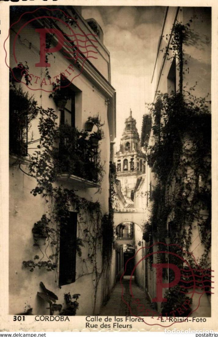 Postales: CORDOBA CALLE DE LAS FLORES ANDALUCIA CORDOBA ESPA&Ntilde;A ESPAGNE