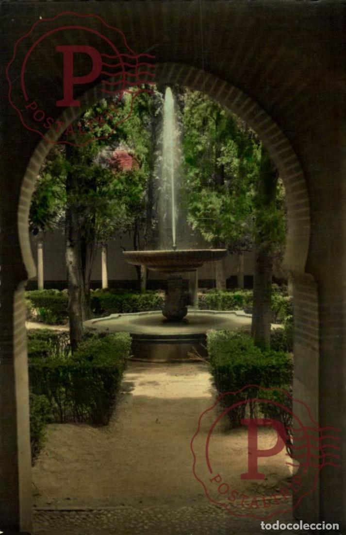 Postales: GRANADA. La Alhambra - Patio De Daraxa. ANDALUC&Iacute;A ESPA&Ntilde;A ESPAGNE