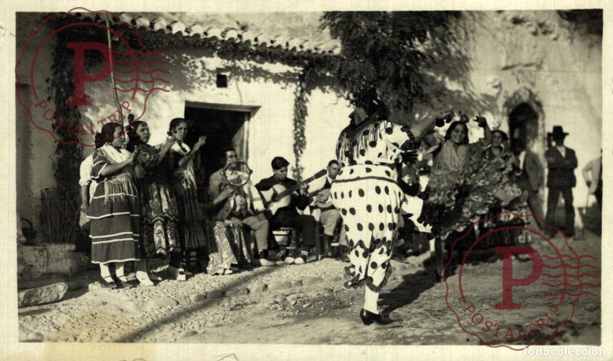 Postales: GRANADA. SACROMONTE. GITANOS. RPPC. FOTOGRAFICA