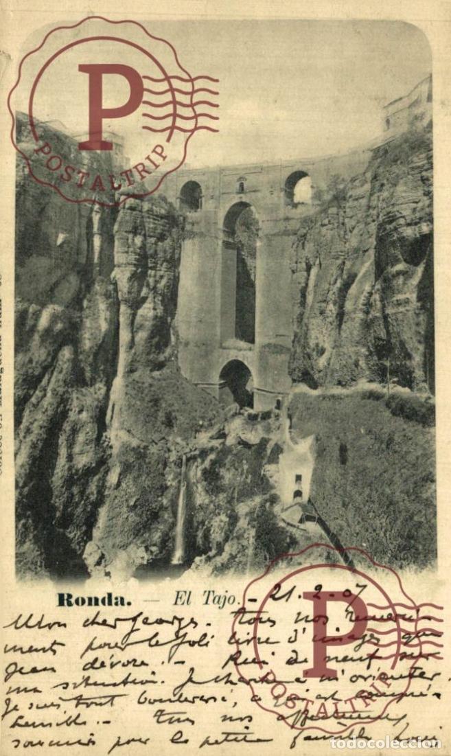 Postales: MALAGA. RONDA. EL TAJO