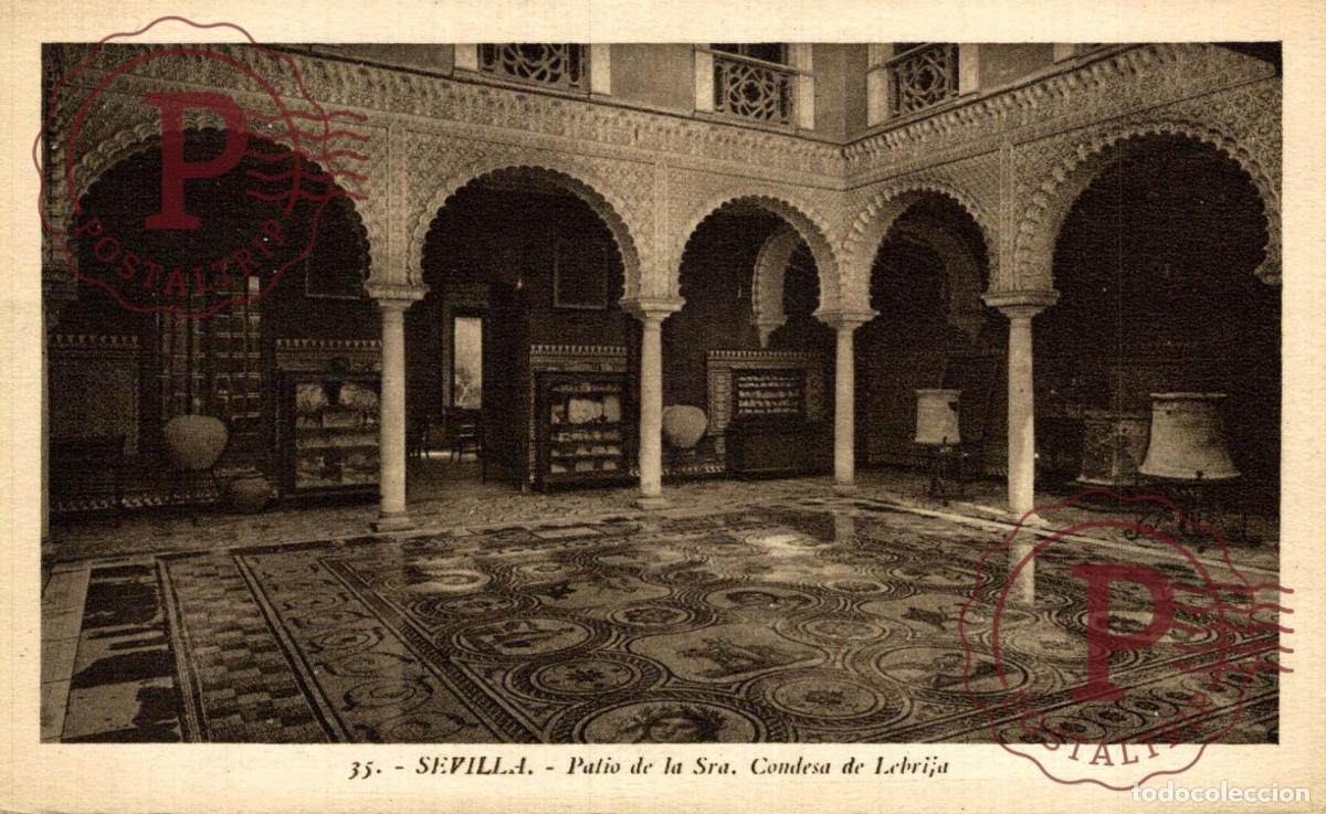 Postales: SEVILLA. Patio De La Se&ntilde;ora Condesa De Lebrija