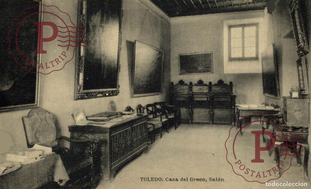 Postales: SEVILLA. Casa Del Graco - Sal&oacute;n
