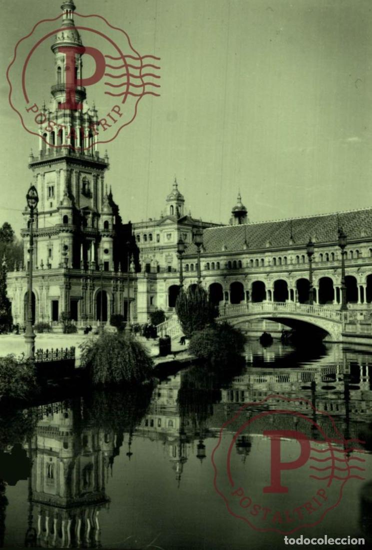 Postales: SEVILLA. Plaza De Espa&ntilde;a - Parque De Mar&iacute;a Luisa