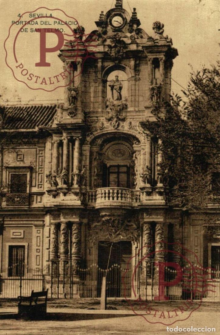 Postales: SEVILLA. Portada Del Palacio De San Telmo