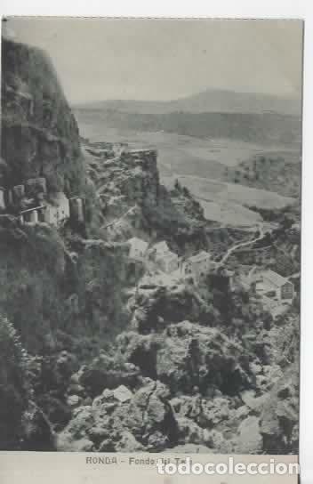 Postales: MALAGA SIN ESCRIBIR RONDA FONDO DEL TAJO