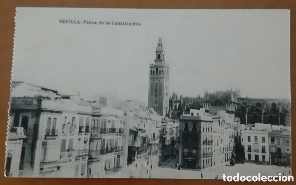 Postales: Postal Sevilla. Plaza de la Constituci&oacute;n. Escrita y circulada. R10166