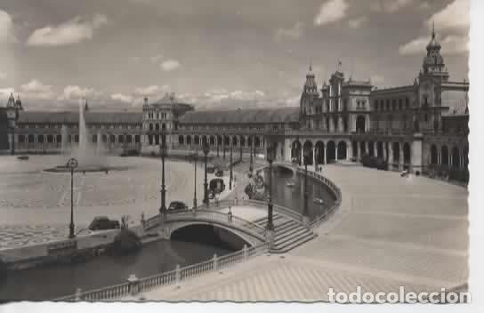Postales: SEVILLA SIN ESCRIBIR PLAZA DE ESPA&Ntilde;A