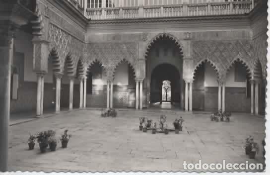 Postales: SEVILLA SIN ESCRIBIR ALCAZAR PATIO DONCELLAS