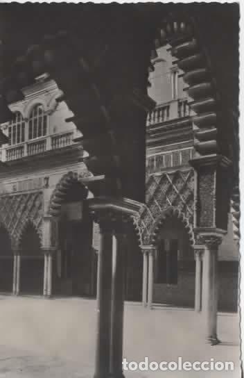Postales: SEVILLA SIN ESCRIBIR ALCAZAR PATIO DONCELLAS