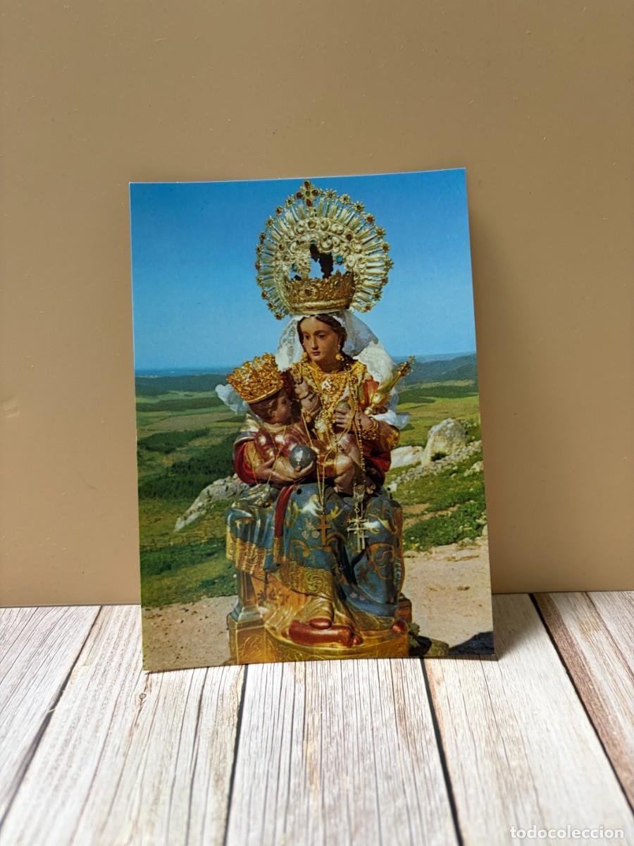 Postales: TARJETA POSTAL. RELIGIOSA. HUELVA. 2001.- NTRA. SRA. DE LA PE&Ntilde;A. PATRONA DE PUEBLA DE GUZMAN