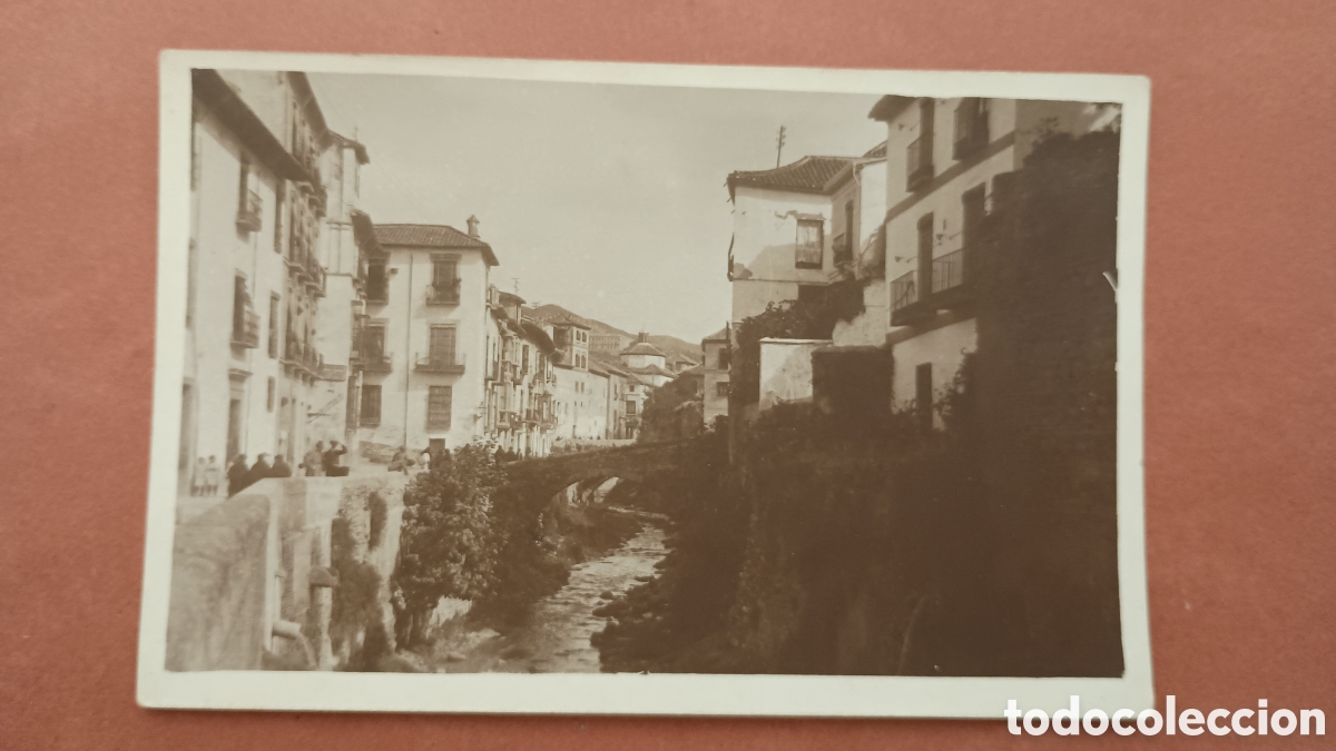 Postales: CARRERA DEL DARRO (GRANADA) - POSTAL FOTOGR&Aacute;FICA
