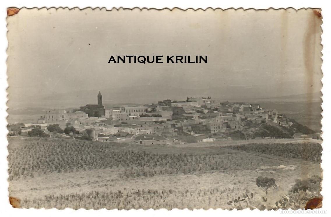 Postales: CADIZ / VEJER DE LA FRONTERA N&ordm; E-12 VISTA PANORAMICA / EDICION M. VALLEJO / SIN FRANQUEAR