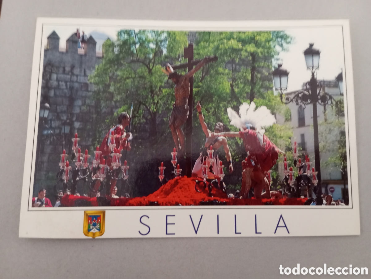 Postales: Postal Sevilla semana santa.cristo del desamparo