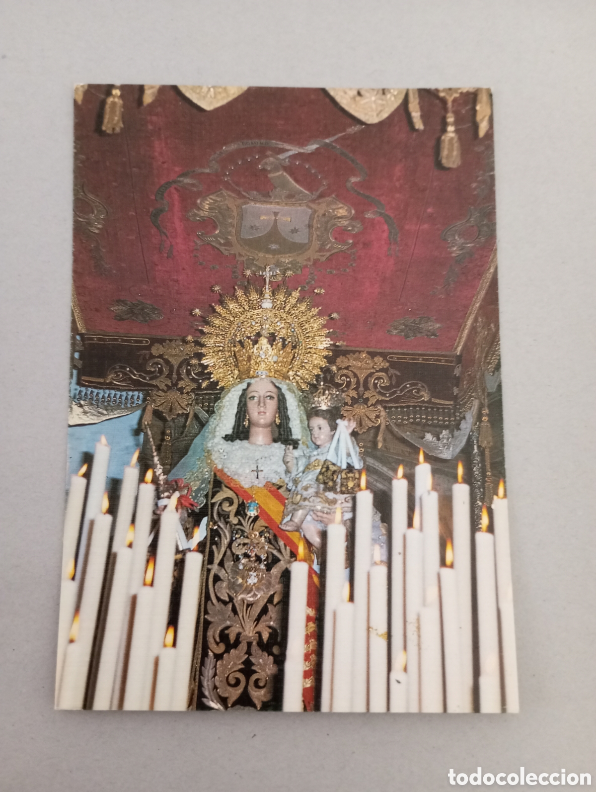 Postales: Postal nuestra se&ntilde;ora del Carmen.San Fernando.Cadiz