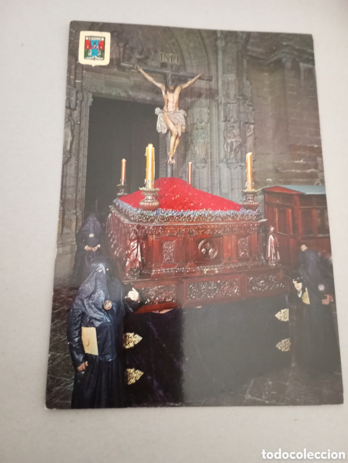 Postales: Postal semana santa Sevilla cristo de la buena muerte edita Dom&iacute;nguez