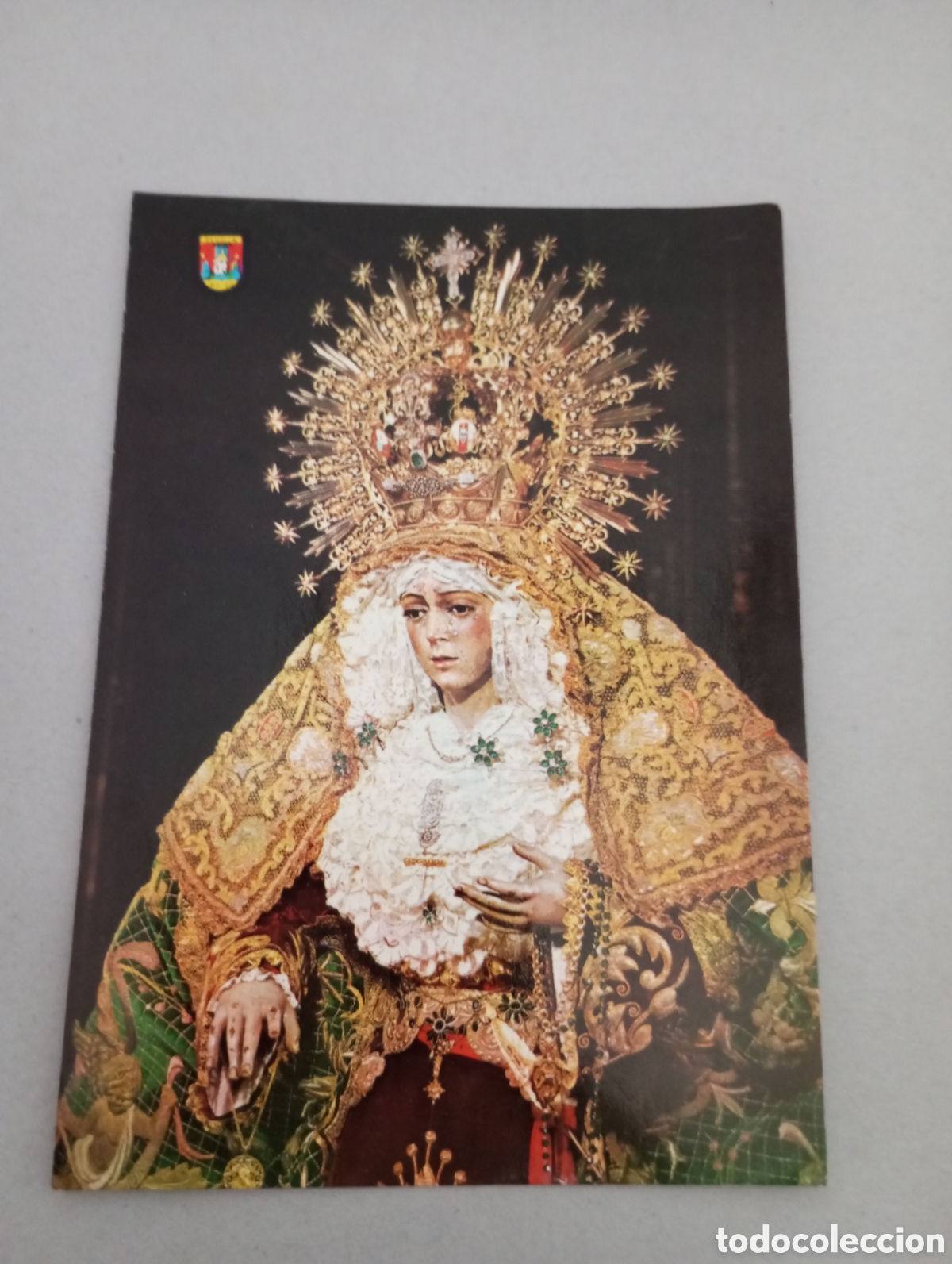 Postales: Postal nuestra se&ntilde;ora de la esperanza macarena,sevilla