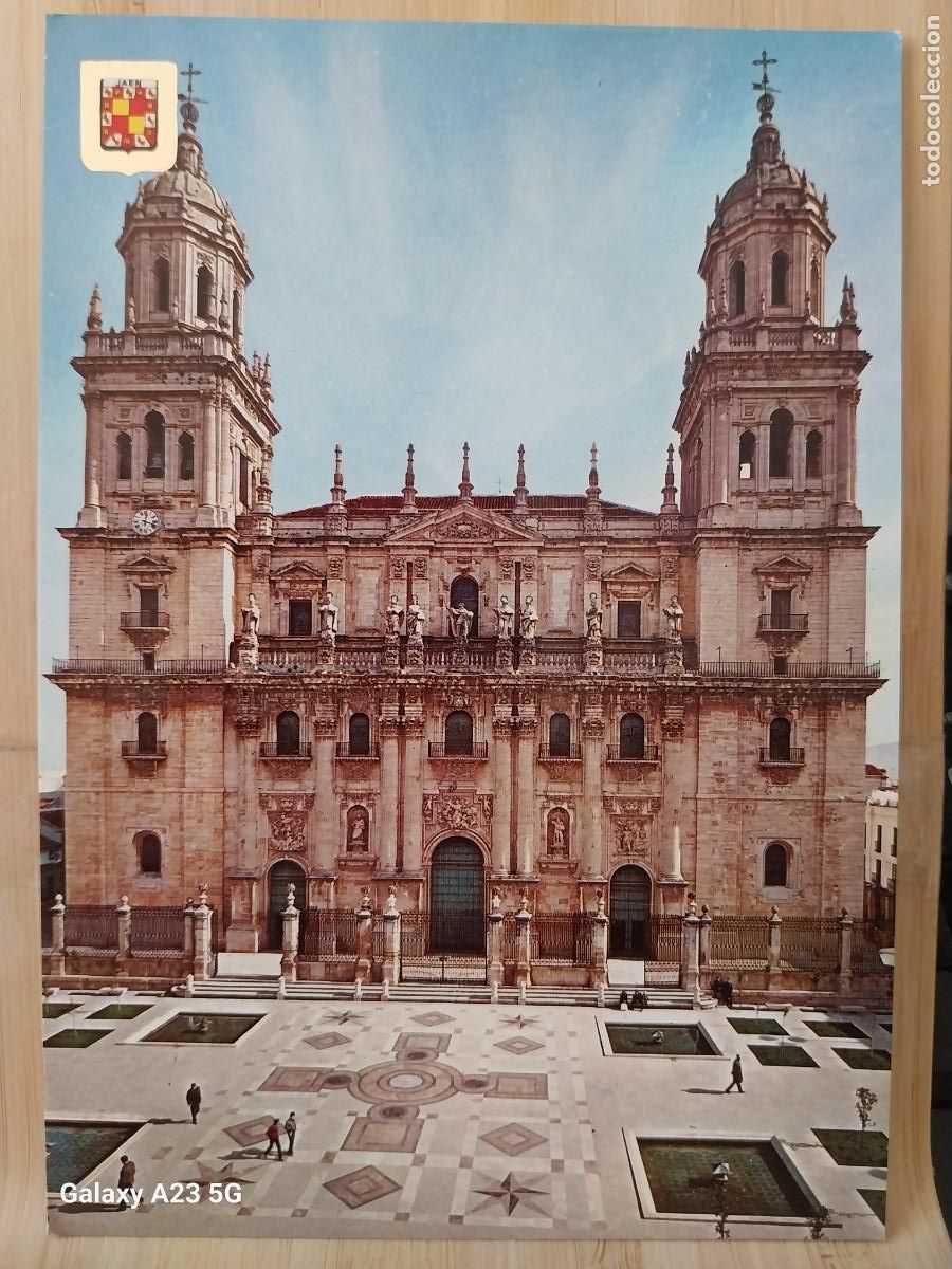 Postales: JAEN CATEDRAL PLAZA SANTA MARIA ED FISA