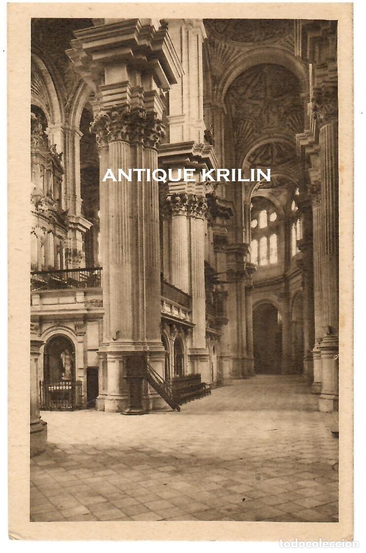 Postales: MALAGA N&ordm; 65 CATEDRAL , NAVE MENOR / EXCL. ARILVA / SIN FRANQUEAR