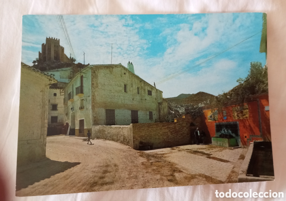 Postales: Postal Velez-Blanco( Almer&iacute;a) Castillo y ca&ntilde;o de Caravaca sin circular