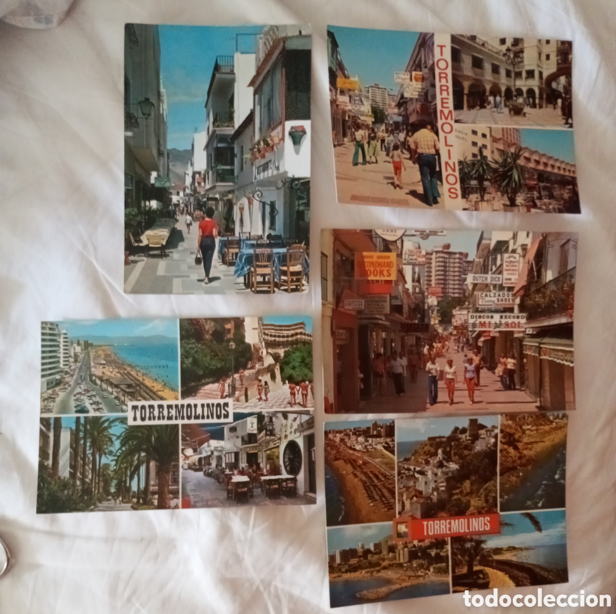 Postales: 5 postales de Torremolinos.sin circular