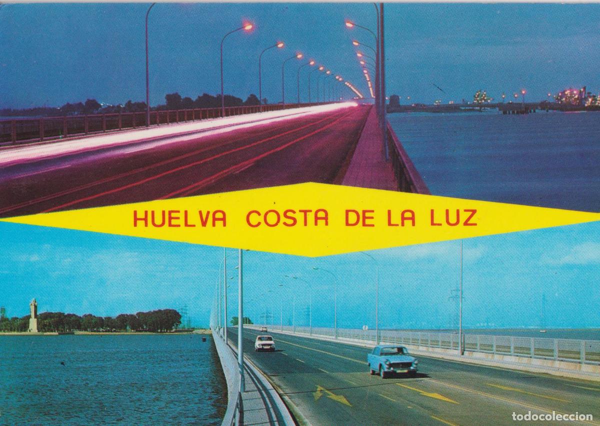 Postales: HUELVA, PUENTE SOBRE EL R&Iacute;O TINTO &ndash; EDITA BEASCOA N&ordm;8662 &ndash; S/C