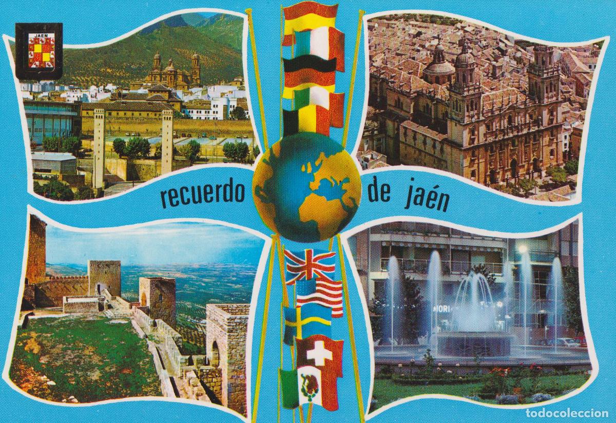 Postales: JAEN, DIVERSOS ASPECTOS &ndash; ESCUDO DE ORO N&ordm;1263 &ndash; S/C