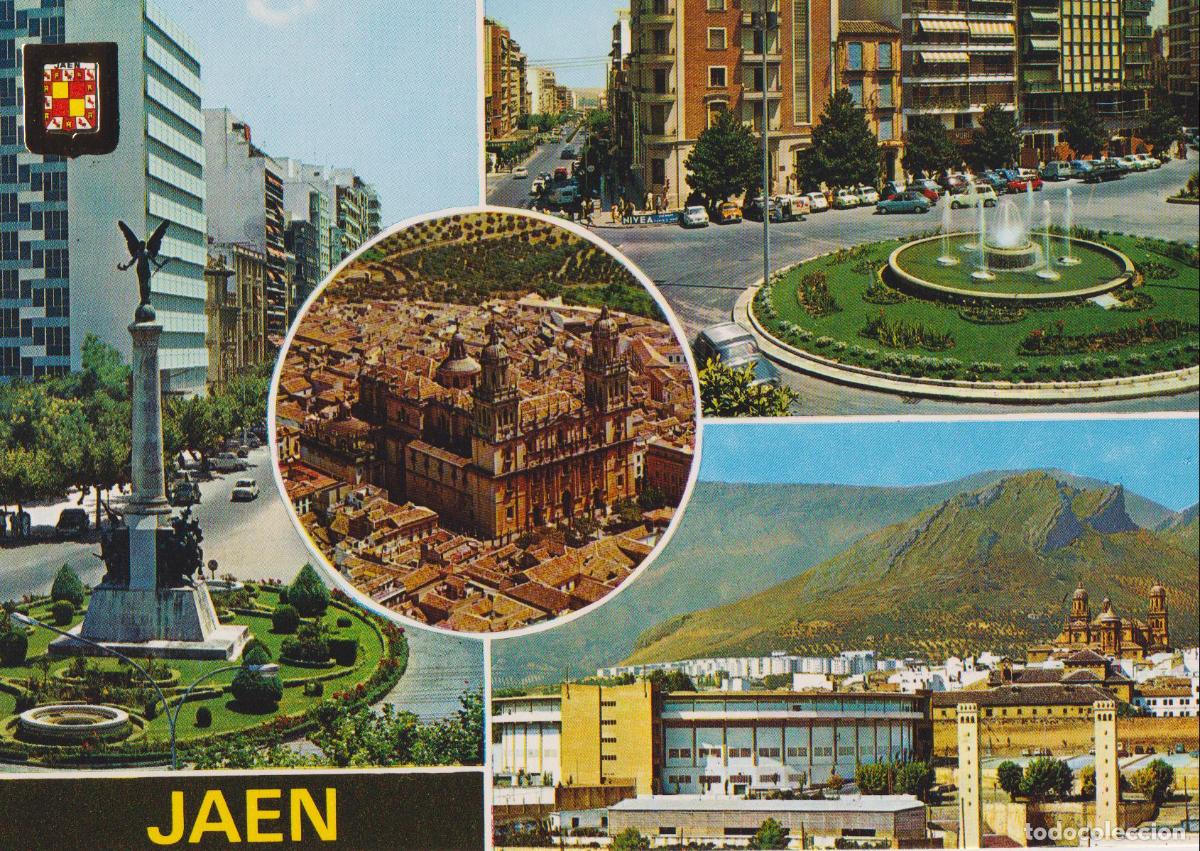 Postales: JAEN, DIVERSOS ASPECTOS &ndash; ESCUDO DE ORO N&ordm;1259 &ndash; S/C