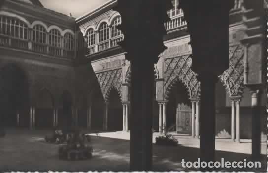 Postales: SEVILLA SIN ESCRIBIR PATIO DE LAS DONCELLAS ALCAZAR