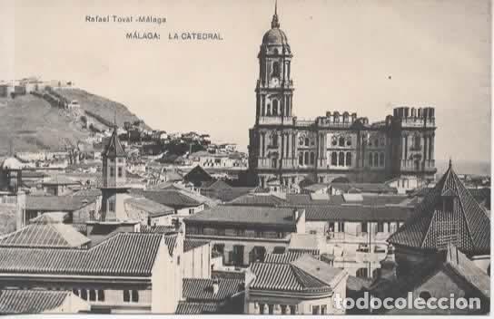 Postales: MALAGA ESCRITA CATEDRAL