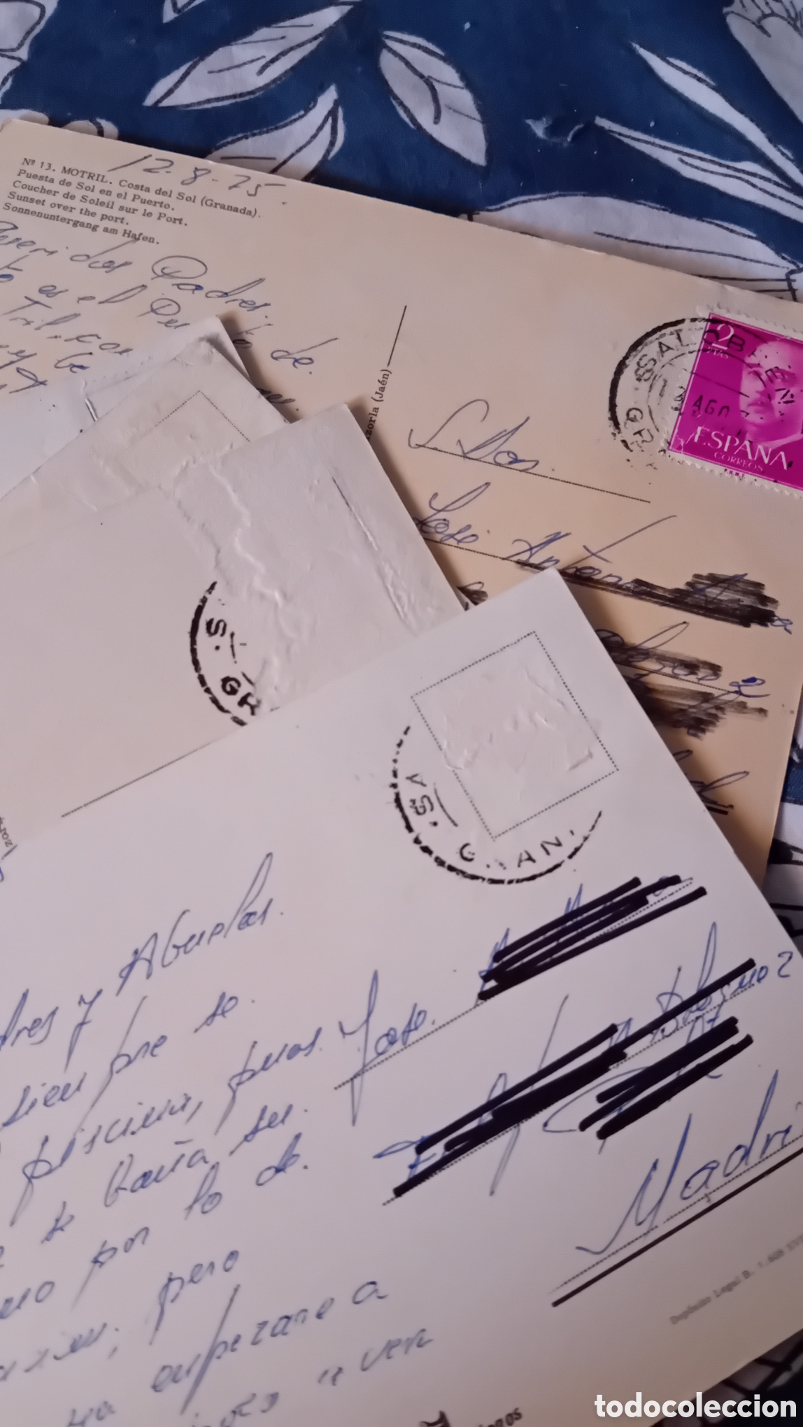 Postales: Lote de 10 postales de Granada de los 70. - Foto 6